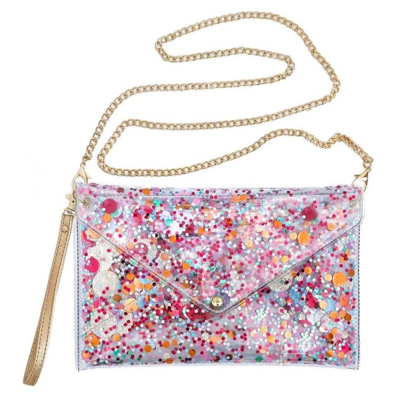 Packed Party Bags Packed Party Convertible Confetti Clutchcrossbody Bag Poshmark